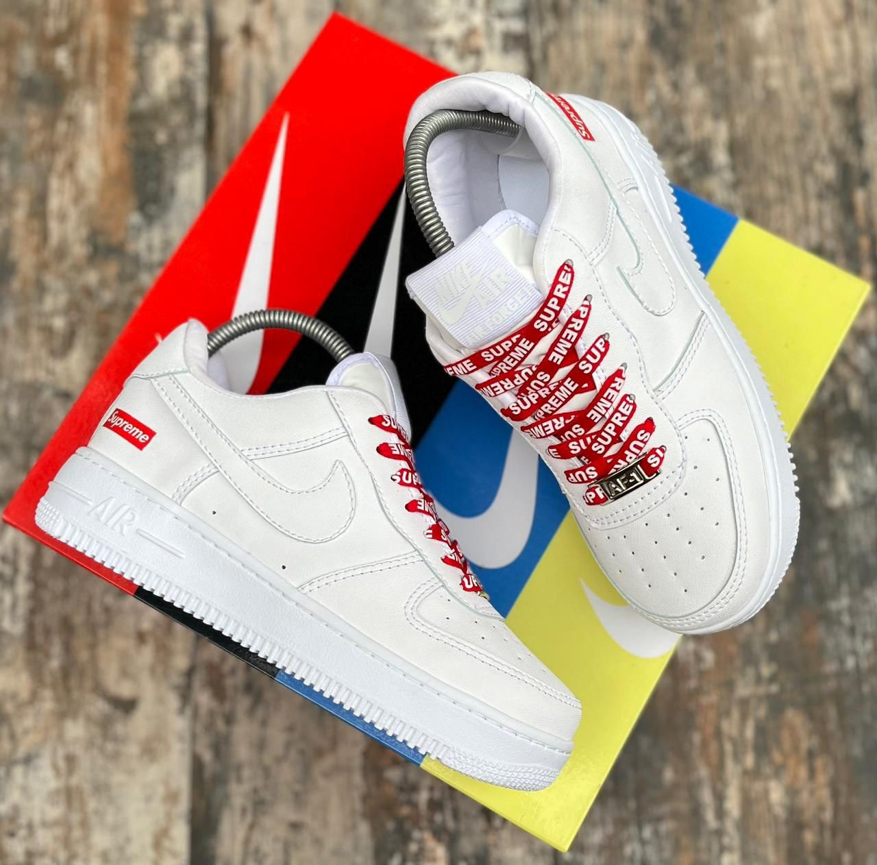 Nike For One Blanco Unisex🔥 LAS MEJORES AA COSIDOS