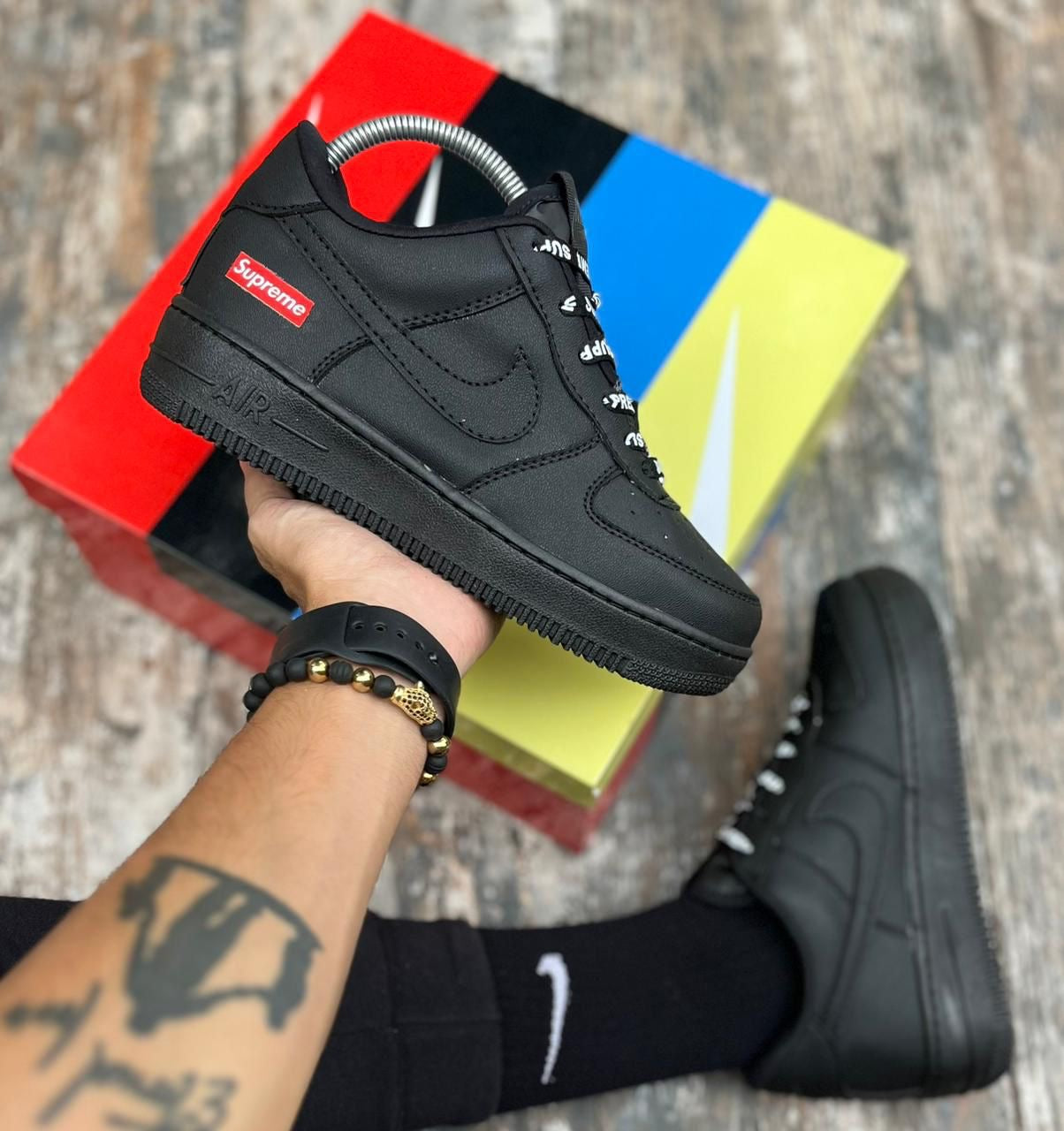 Nike For One Blanco Unisex🔥 LAS MEJORES AA COSIDOS