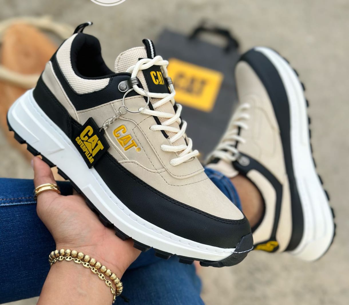 Tenis CATERPILLAR - RESISTENTES Y CÓMODOS 👨‍👦‍👦UNISEX PARA HOMBRES Y MUJERES COSIDOS