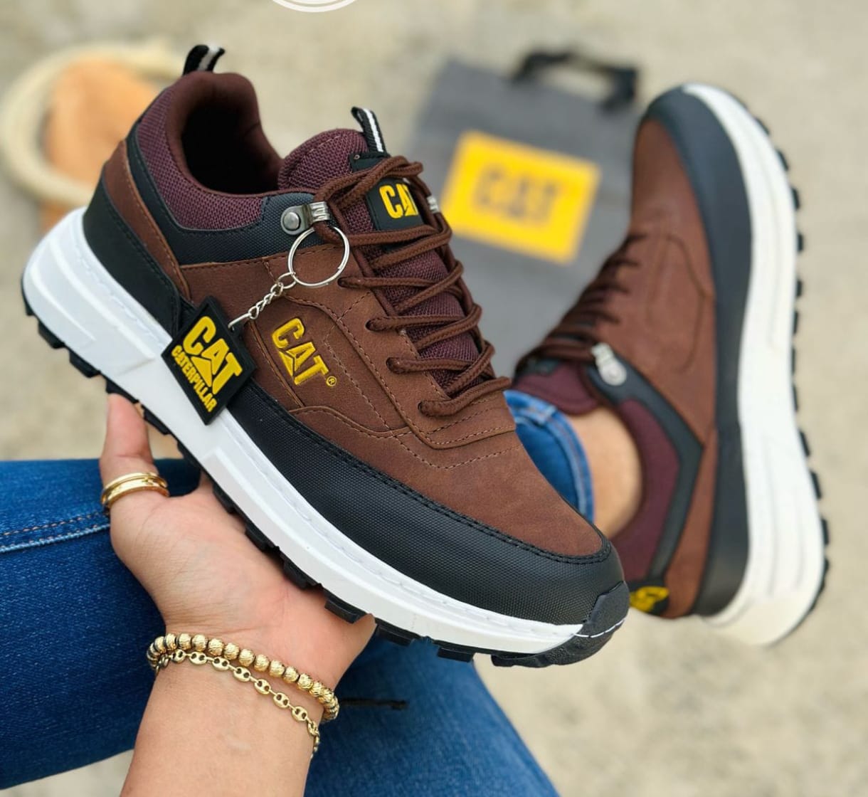 Tenis CATERPILLAR - RESISTENTES Y CÓMODOS 👨‍👦‍👦UNISEX PARA HOMBRES Y MUJERES COSIDOS