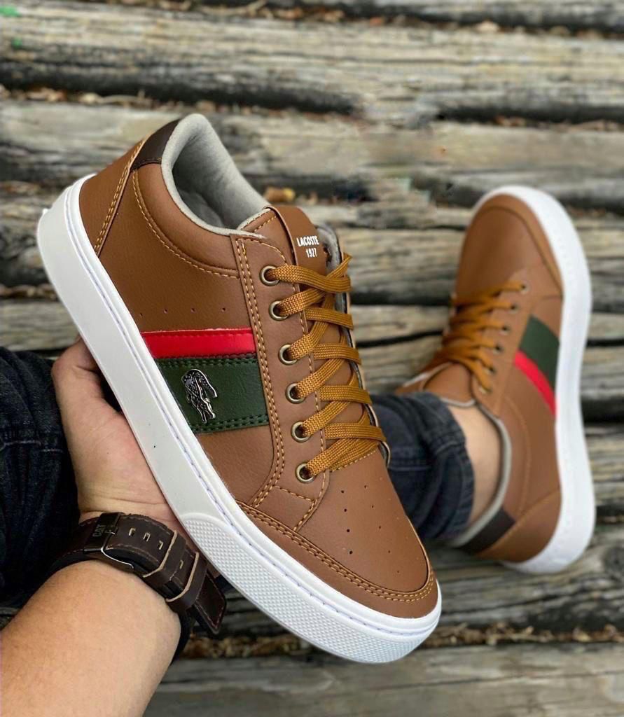 ZAPATO CABALLERO LACOSTE LC001 COSIDOS