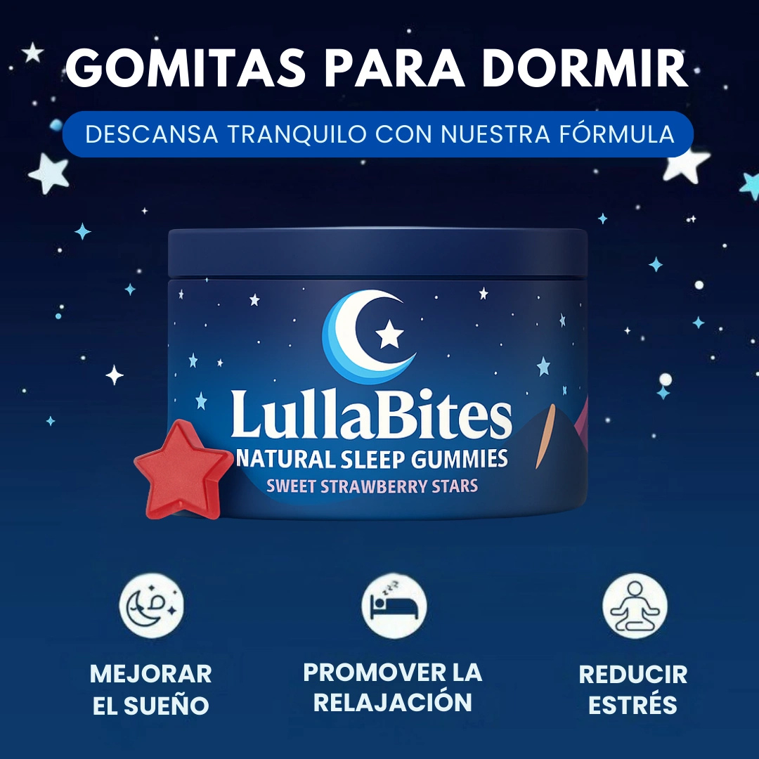 GOMITAS PARA DORMIR - LULLABITES