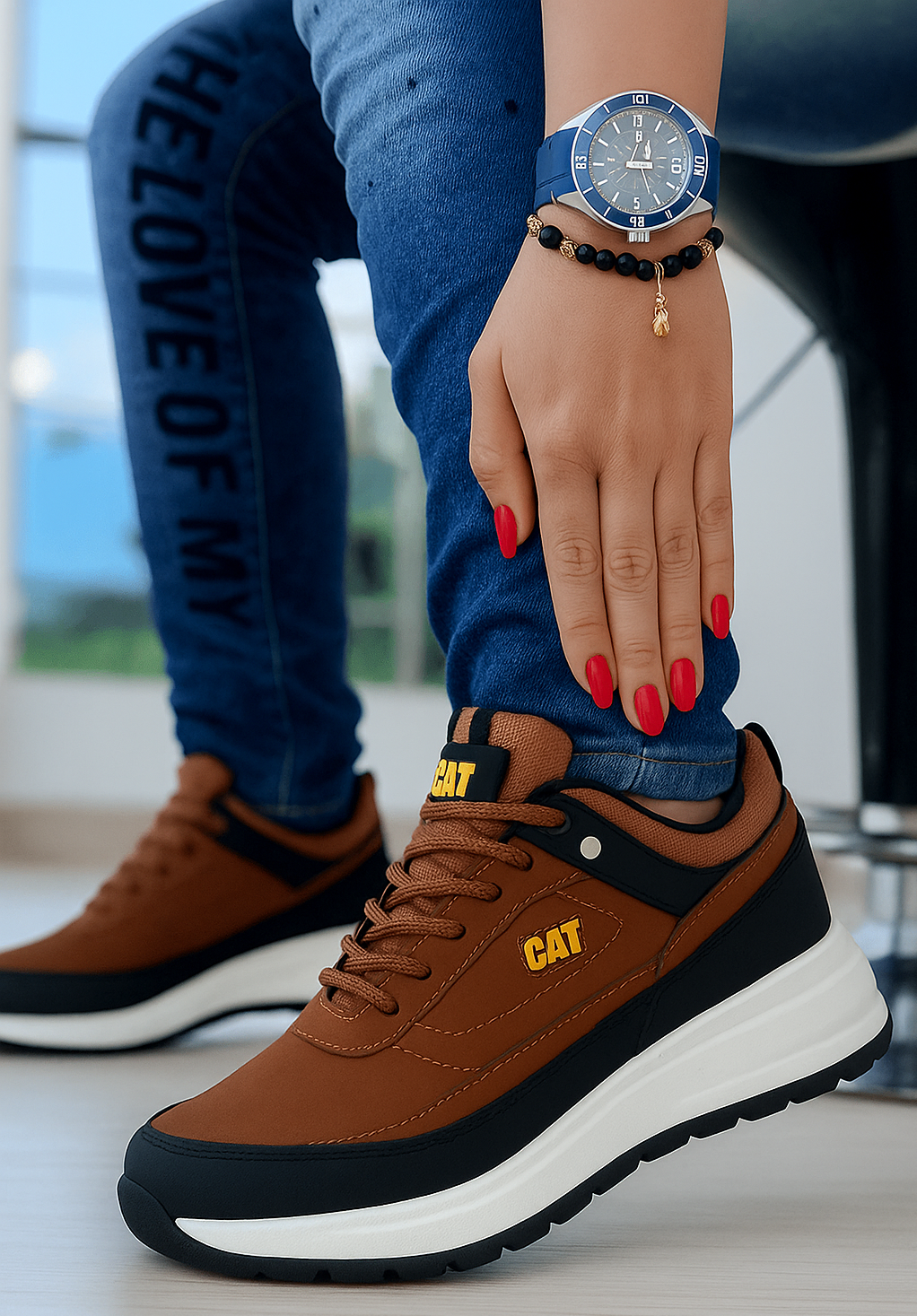 Tenis CATERPILLAR - RESISTENTES Y CÓMODOS 👨‍👦‍👦UNISEX PARA HOMBRES Y MUJERES COSIDOS