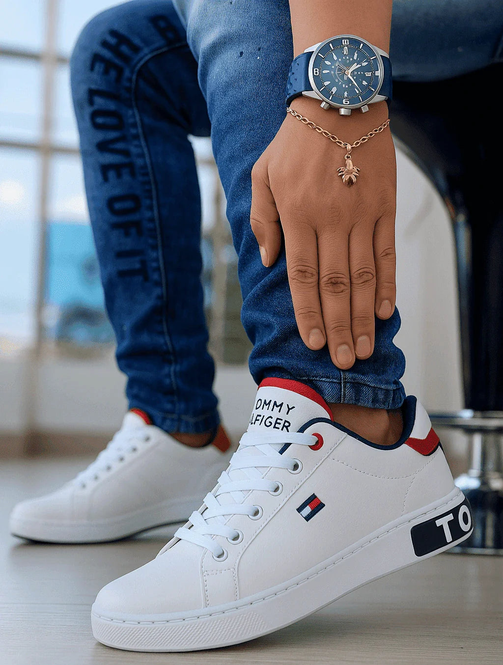 Tommy caballero cocido- RESISTENTES Y CÓMODOS 👨‍👦‍👦COSIDOS