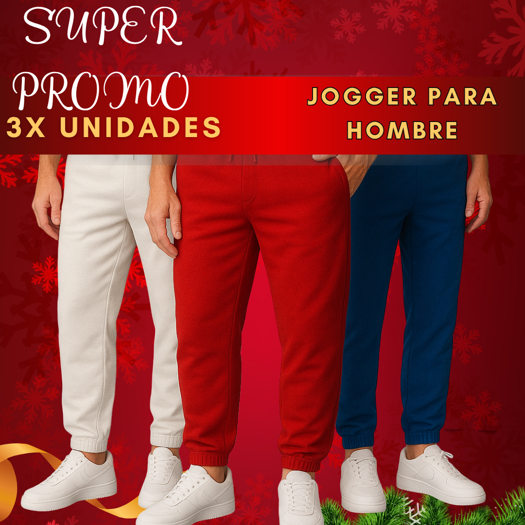 JOGGER HOMBRE ELEGANTE CON CIERRE🔥 SUPER PROMO