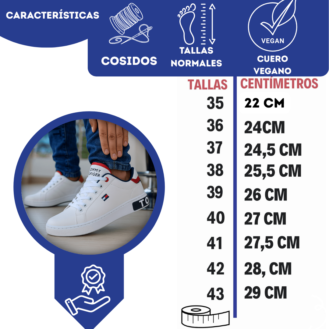 Tommy caballero cocido- RESISTENTES Y CÓMODOS 👨‍👦‍👦COSIDOS