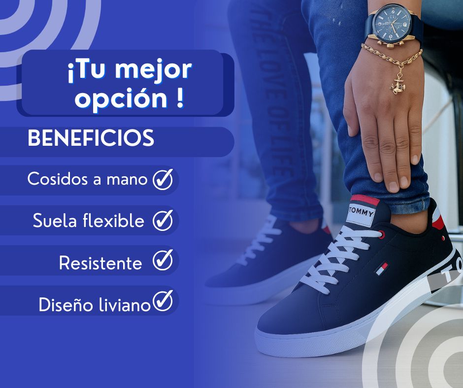 Tommy caballero cocido- RESISTENTES Y CÓMODOS 👨‍👦‍👦COSIDOS