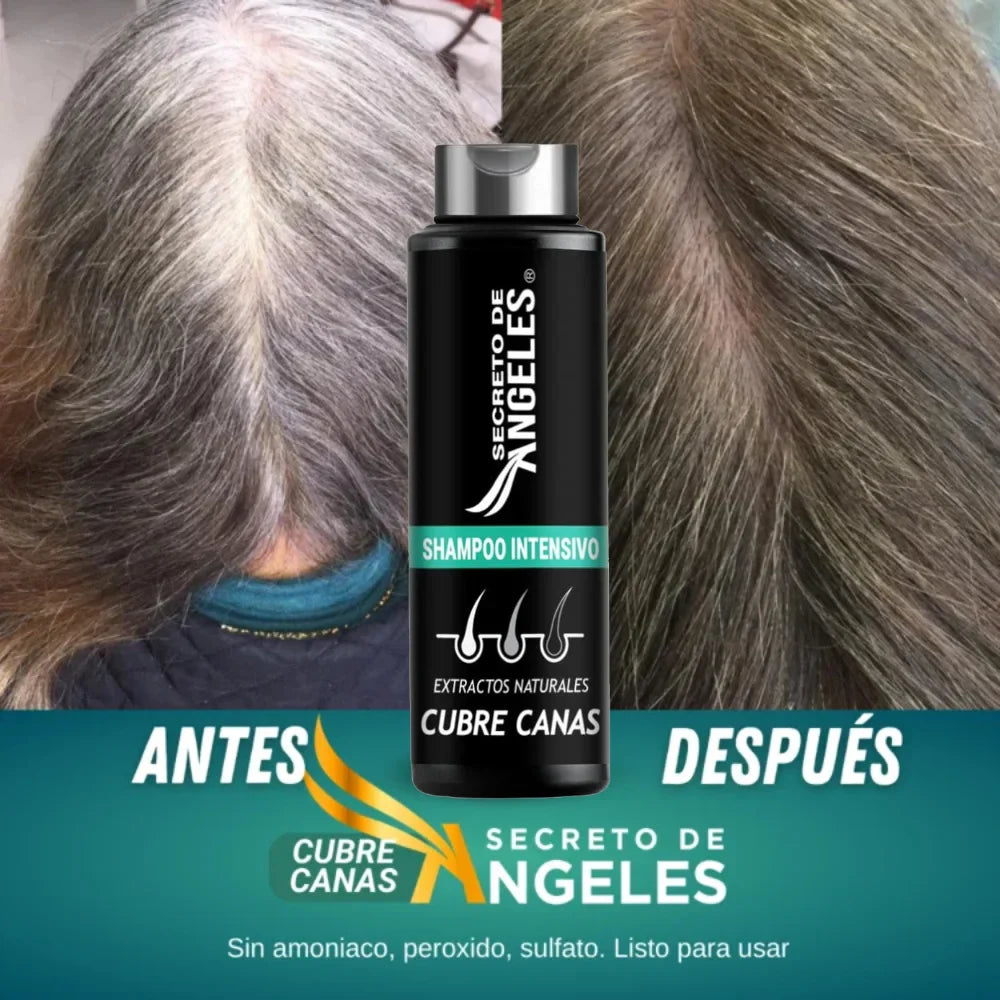 SUPER OFERA LIMITADA 🔥SHAMPOO CUBRECANAS + SPLAS CAPILAR RESVE HOMBRES Y MUJERES