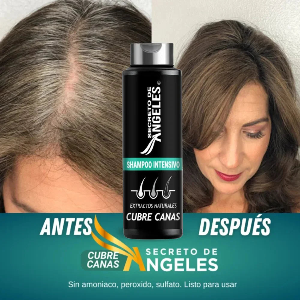 SUPER OFERA LIMITADA 🔥SHAMPOO CUBRECANAS + SPLAS CAPILAR RESVE HOMBRES Y MUJERES